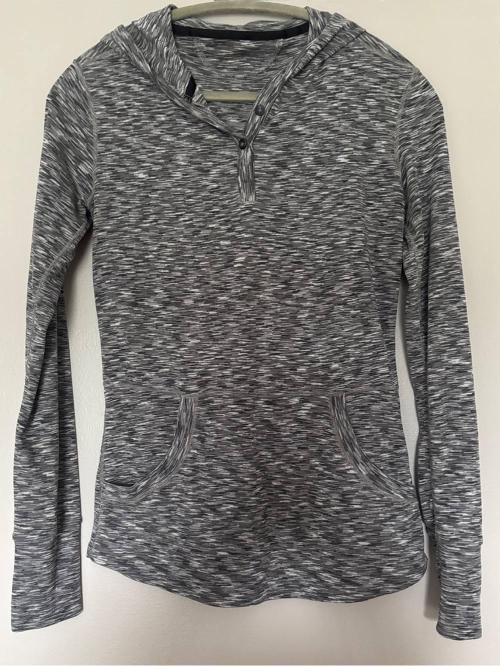 Hiking Popover Hoodie Grays Medium